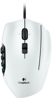 Мышь Logitech G600 Gaming Mouse (910-002872) - вид сверху