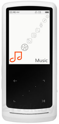 MP3-плеер Cowon IAUDIO 9+ (32GB, White) - общий вид