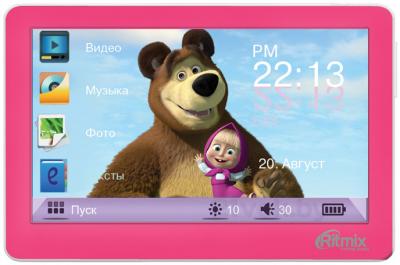 MP3-плеер Ritmix RP-450M HD (4Gb, розовый) - общий вид