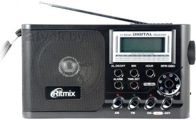Радиоприемник Ritmix RPR-1380 (черный) - общий вид