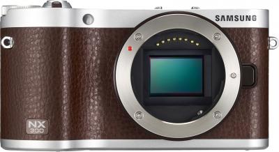 Беззеркальный фотоаппарат Samsung NX300 (Brown, EV-NX300ZBSVRU) - общий вид