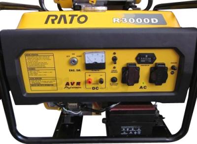 Бензиновый генератор Rato R3000D - общий вид