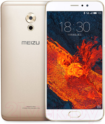 Смартфон Meizu Pro 6 Plus 64GB / M686H (золото)