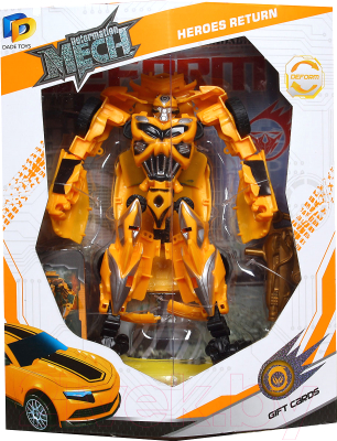Робот-трансформер Maya Toys Желтый спорткар / D622-E266