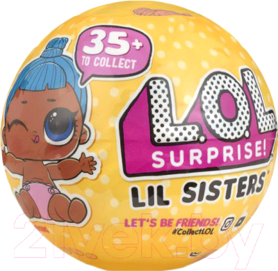 Кукла с аксессуарами LOL Original Series 3 Lil sisters / 550709E5C