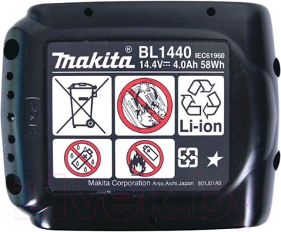 Набор аккумуляторов для электроинструмента Makita BL1440-2 (196393-2)