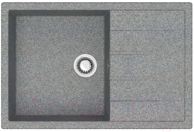 Мойка кухонная Berge BR-7603 (графит)