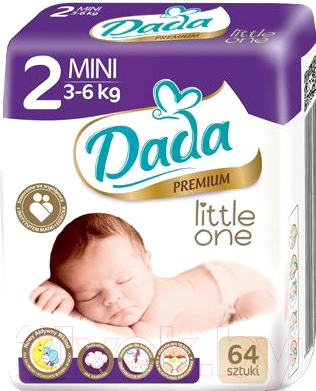 Подгузники детские Dada Premium Litle One 2 (64шт)