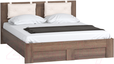 Каркас кровати Woodcraft Лофт 140 (дуб сакраменто)