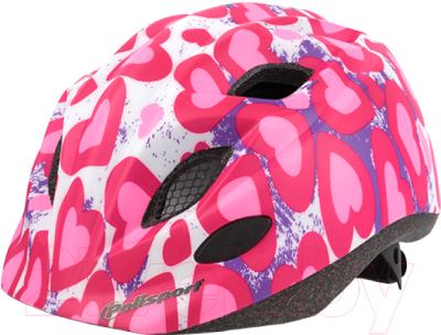 Защитный шлем Polisport Glitter Hearts (р-р S)
