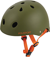 Защитный шлем Polisport Urban Radical TAG 53/55 (зеленый/оранжевый) - 