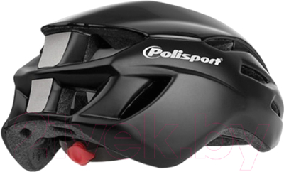Защитный шлем Polisport Aero Road 54/58 (M, черный/черный)