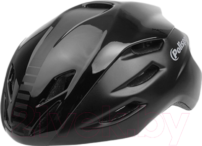 Защитный шлем Polisport Aero Road 54/58 (M, черный/черный)