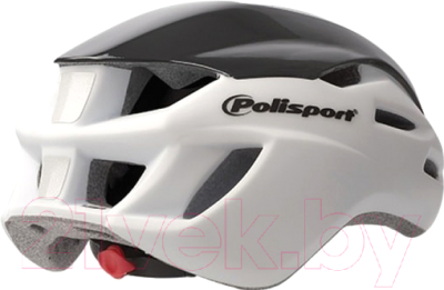 Защитный шлем Polisport Aero Road 58/61 (L, белый/черный/желтый)