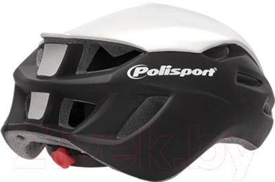 Защитный шлем Polisport Aero Road 58/61 (L, черный/белый/серый)