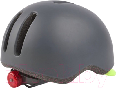 Защитный шлем Polisport Commuter 54/58 (M, темно-серый/желтый)