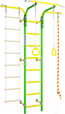 Детский спортивный комплекс Romana Карусель S5 ДСКМ-2С-8.06.Т2.410.18-14 (зеленое яблоко)