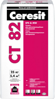 Клей для теплоизоляционных плит Ceresit CT 82 (25кг) - 