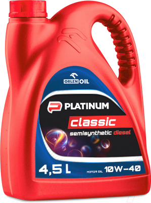 

Моторное масло Orlen Oil, Platinum Classic Diesel Sem 10W40 / 590100177306