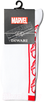 Носки Diwari Marvel 175 (р.25, белый)