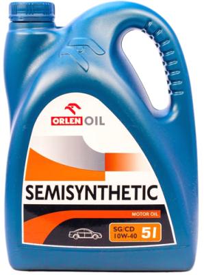 

Моторное масло Orlen Oil, Semisynthetic 10W40 SG/CD / 590100178587
