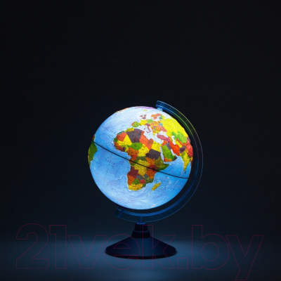 Глобус интерактивный Globen Физико-политический с подсветкой / 12500287
