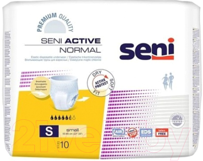 Трусы впитывающие для взрослых Seni Active Normal Small (10шт)