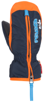 Варежки лыжные Reusch Ben Mitten Dress/ 4685408 0425 (р-р 4, Blue/Orange Popsicle) - 