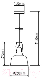 Потолочный светильник V-TAC SKU-3729