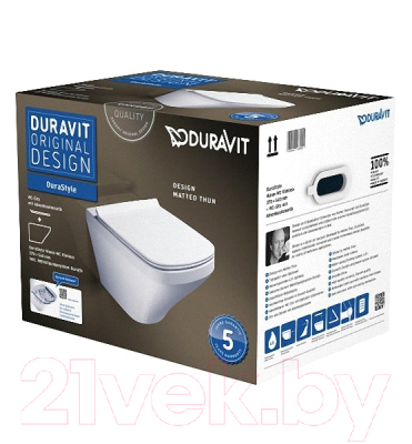 Унитаз подвесной Duravit Durastyle 45510900A1