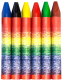 Миниатюра изображения товара Восковые мелки ЛУЧ Кроха / 12С 870-08 (6цв)