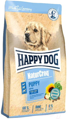 Сухой корм для собак Happy Dog NaturCroq Puppy / 60514 (15кг)