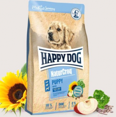 Сухой корм для собак Happy Dog NaturCroq Puppy / 60515 (4кг)