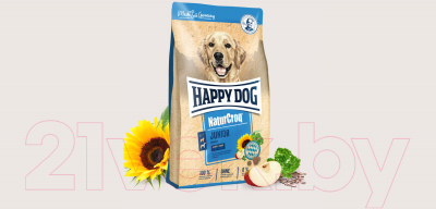 Сухой корм для собак Happy Dog NaturCroq Junior / 60694 (1кг)