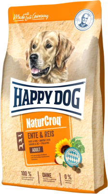 

Корм для собак Happy Dog, NaturCroq Ente & Reis / 60667