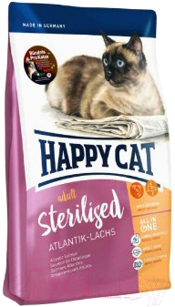 

Корм для кошек Happy Cat, Sterilised Atlantik-Lachs / 70345