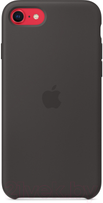 Чехол-накладка Apple Silicone Case для iPhone SE Black / MXYH2