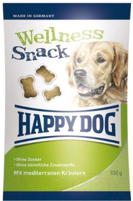 

Лакомство для собак Happy Dog, Wellness Snack с домашней птицей, ягненком, говядиной / 03231