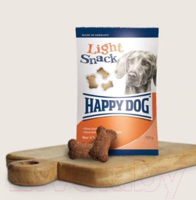 Лакомство для собак Happy Dog Light Snack с домашней птицей,ягненком,говядиной / 03233 (100г)