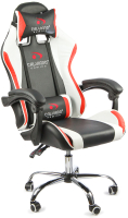 Кресло геймерское Calviano Ultimato (черный/белый/красный) - 