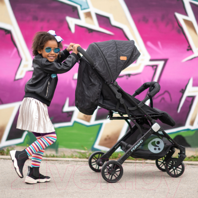 Детская прогулочная коляска Lorelli Fiorano / 10021492007 (серый)