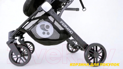 Детская прогулочная коляска Lorelli Fiorano / 10021492007 (серый)