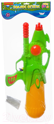 Бластер игрушечный Bondibon Водный пистолет. Наше лето / ВВ2847 (зеленый)