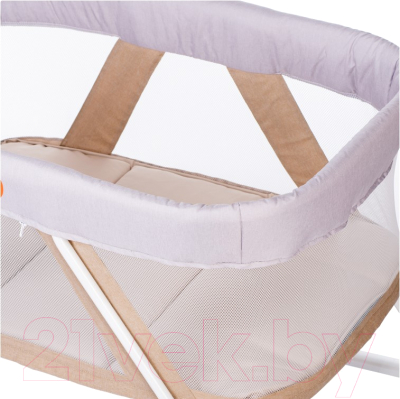 Кровать-манеж Babyhit Rocking Crib (бежевый)