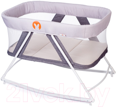 Детская кроватка Babyhit Rocking Crib (светло-серый)