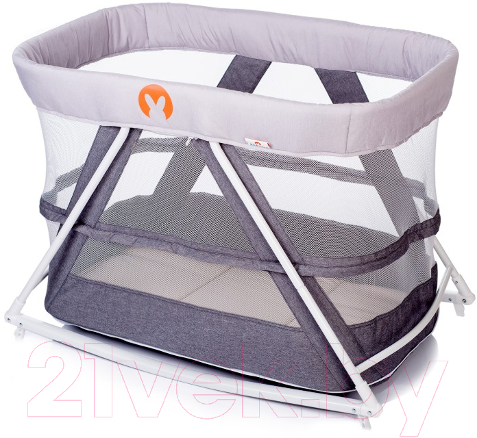 Детская кроватка Babyhit Rocking Crib Light Grey