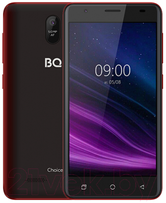 Смартфон BQ Choice BQ-5016G (винный красный)
