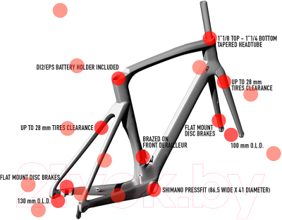 Велосипед Wilier 101AIR Disc Ulltegra 8020 Aksium / E0001FS32BLACKWHITTE (XL)