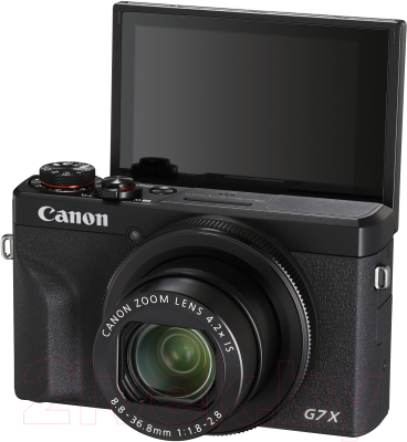 Компактный фотоаппарат Canon PowerShot G7 X Mark III / 3637C002 (Black)