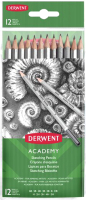 

Набор простых карандашей Derwent, Academy Sketching / 2300412